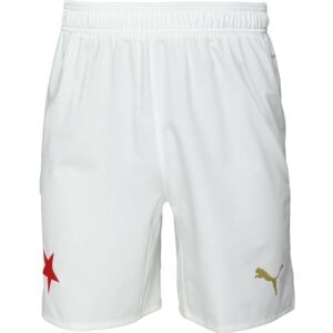 Puma SKS SHORTS PROMO Pánské fotbalové šortky, bílá, velikost