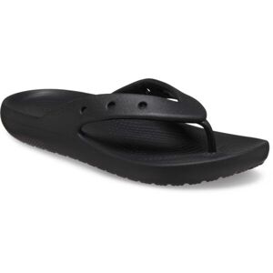 Crocs CLASSIC FLIP V2 Unisex žabky, černá, velikost 46/47