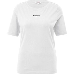 s.Oliver RL T-SHIRT NOOS Dámské tričko, bílá, velikost