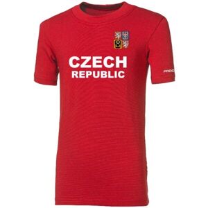 PROGRESS FC2 CZ JR Juniorské triko pro fanoušky, červená, velikost 140-146