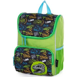 Oxybag MOXY PREMIUM DINOSAURUS Dětský předškolní batoh, světle zelená, velikost