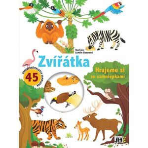 JIRI MODELS HRAJEME SI SE SAMOLEPKAMI ZVÍŘATA Kreativní set, mix, velikost