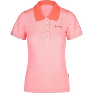 KILPI COLLAR Dámské polo triko, růžová, velikost