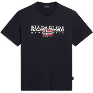 Napapijri S-AYLMER Pánské tričko, černá, velikost XXXL