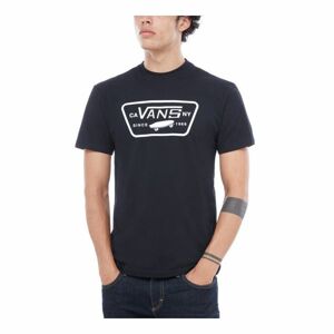 Vans MN FULL PATCH Pánské tričko, černá, velikost
