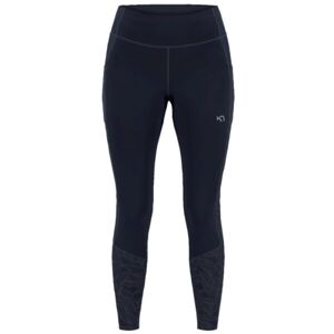 KARI TRAA VILDE THERMAL TIGHTS Dámské termo legíny, tmavě modrá, velikost