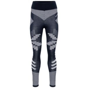 KARI TRAA FAITH PANTS Dámské merino legíny, tmavě modrá, velikost
