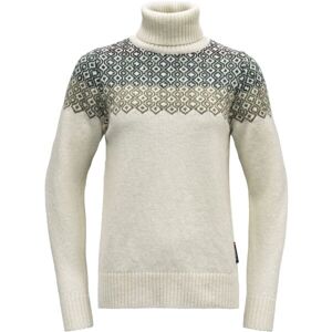 Devold SYVDE WOOL HIGH NECK Dámský rolák, béžová, velikost