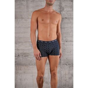 Fila BOXER ELASTIC WITH LOGO BOX OF 3 PIECES Pánské boxerky, tmavě modrá, velikost