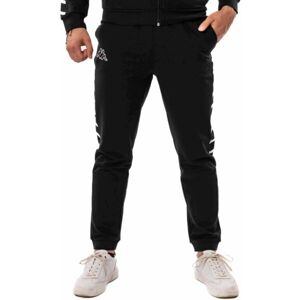 Kappa LOGO IMARK Pánské tepláky, černá, velikost XXXL
