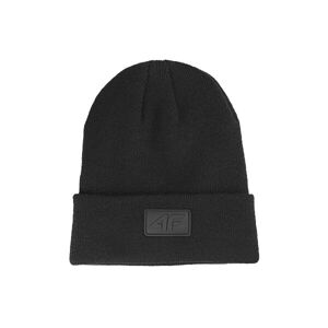 4F WINTER CAP Unisex čepice, černá, velikost