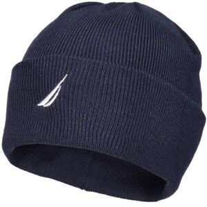 NAUTICA GERRO BEANIE Pánská zimní čepice, tmavě modrá, velikost UNI