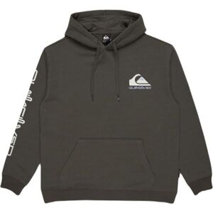 Quiksilver OMNI LOGO Pánská mikina, tmavě šedá, velikost