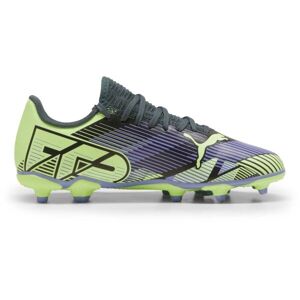 Puma FUTURE 7 PLAY FG/AG JR Dětské kopačky, světle zelená, velikost 35.5
