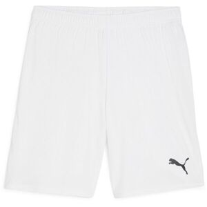 Puma TEAMGOAL SHORTS Pánské fotbalové šortky, bílá, velikost