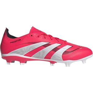 adidas PREDATOR LEAGUE FG/MG Pánské kopačky, červená, velikost 43 1/3