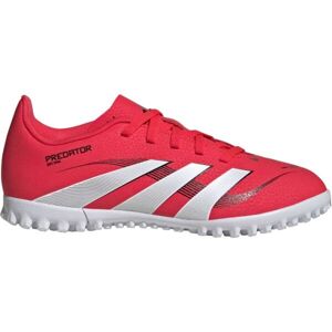 adidas PREDATOR CLUB TF JR Dětské turfy, červená, velikost 36 2/3