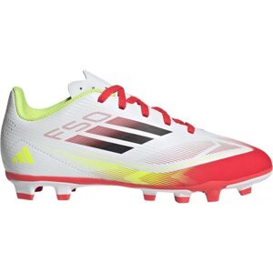 adidas F50 CLUB FG/MG J Dětské kopačky, bílá, velikost 35.5