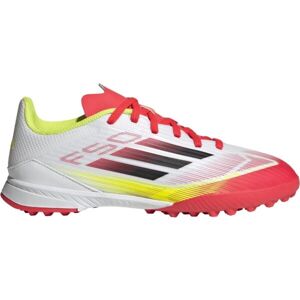 adidas F50 LEAGUE TF J Dětské turfy, bílá, velikost 38