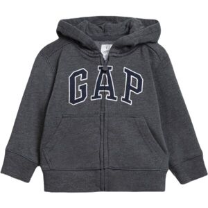 GAP LOGO Dětská mikina, tmavě šedá, velikost 4Y