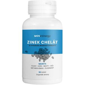 MOVIT ENERGY MOVIT ZINEK CHELÁT 15 MG, 90 TABLET Doplněk stravy, , velikost