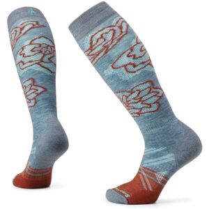 Smartwool W SKI TARGETED CUSHION PATTERN OTC Dámské lyžařské podkolenky, šedá, velikost
