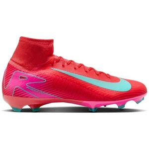 Nike ZOOM AIR MERCURIAL SUPERFLY 10 PRO FG Pánské kopačky, červená, velikost 44