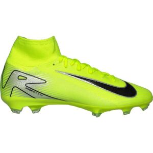 Nike ZOOM AIR MERCURIAL SUPERFLY 10 PRO FG Pánské kopačky, žlutá, velikost 42.5