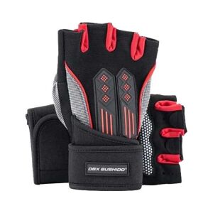 BUSHIDO DBX DBX-115 XL Protiskluzové fitness rukavice, černá, velikost