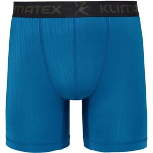 Klimatex RUNE MID SILKTOUCH Pánské funkční boxerky, modrá, velikost XXL