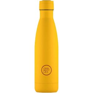 COOL BOTTLES TERMO 500 ML Termo láhev, žlutá, velikost