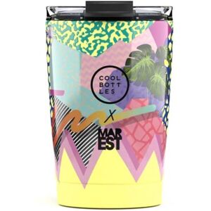 COOL BOTTLES XCLUSIVE! MEDITERRANEAN 330 ML Nerezový termo hrnek, mix, velikost