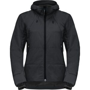 Jack Wolfskin BIKE COMMUTE INS JKT W Dámská zimní cyklistická bunda, černá, velikost