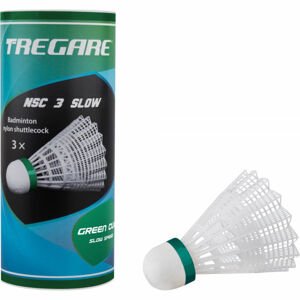 Tregare NSC 3 SLOW Badmintonové míčky, bílá, velikost