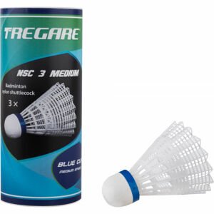 Tregare NSC 3 MEDIUM Badmintonové míčky, modrá, velikost