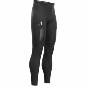 Compressport TRAIL UNDER CONTROL FULL TIGHTS Pánské kompresní kalhoty, černá, velikost
