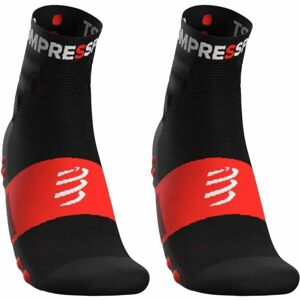 Compressport TRAINING SOCKS 2-PACK Sportovní ponožky, černá, velikost