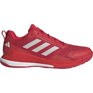adidas NOVAFLIGHT 2 M Pánská sálová obuv, červená, velikost 45 1/3