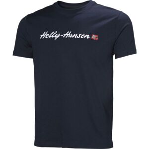 Helly Hansen CORE GRAPHIC Pánské triko, tmavě modrá, velikost