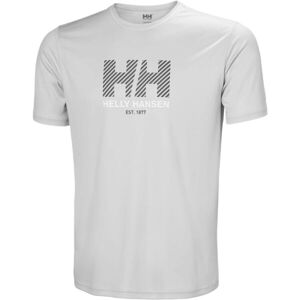 Helly Hansen HH TECH GRAPHIC UPF 50+ T-SHIRT 2.0 Pánské triko, šedá, velikost