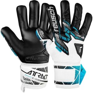Reusch ATTRAKT INFINITY NC Pánské brankářské rukavice, bílá, velikost