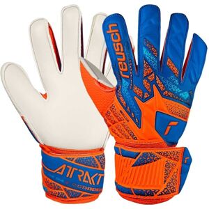 Reusch ATTRAKT SOLID JUNIOR Dětské brankářské rukavice, oranžová, velikost