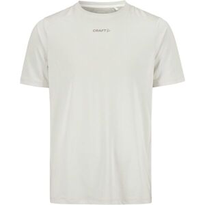 Craft ADV ESSENCE SS TEE 2 M Pánské běžecké triko, bílá, velikost