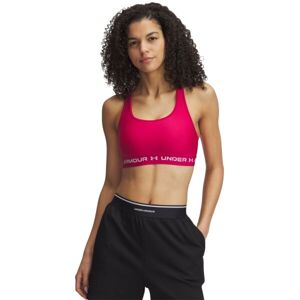 Under Armour CROSSBACK MID Dámská podprsenka, vínová, velikost