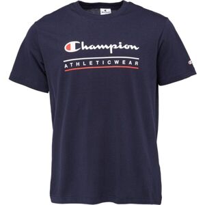 Champion LEGACY Pánské tričko, tmavě modrá, velikost