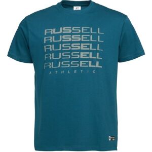 Russell Athletic REFLEX Pánské tričko, tyrkysová, velikost