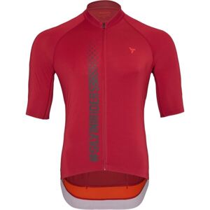 SILVINI MEN JERSEY MAZZANO Pánský cyklistický dres, vínová, velikost XXXL