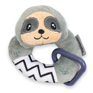 NEW BABY SLOTH Chrastítko, mix, velikost