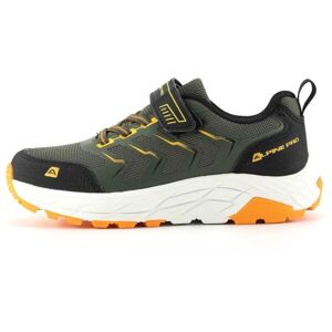 ALPINE PRO DANGO Dětská outdoorová obuv, khaki, velikost