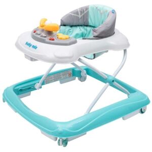 BABY MIX CHODÍTKO Dětské chodítko s volantem, tyrkysová, velikost
